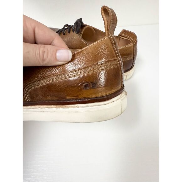 Bed Stu Bedstu Workshop Distressed Leather Men's Oxford Sneaker 9.5 - Picture 6 of 8